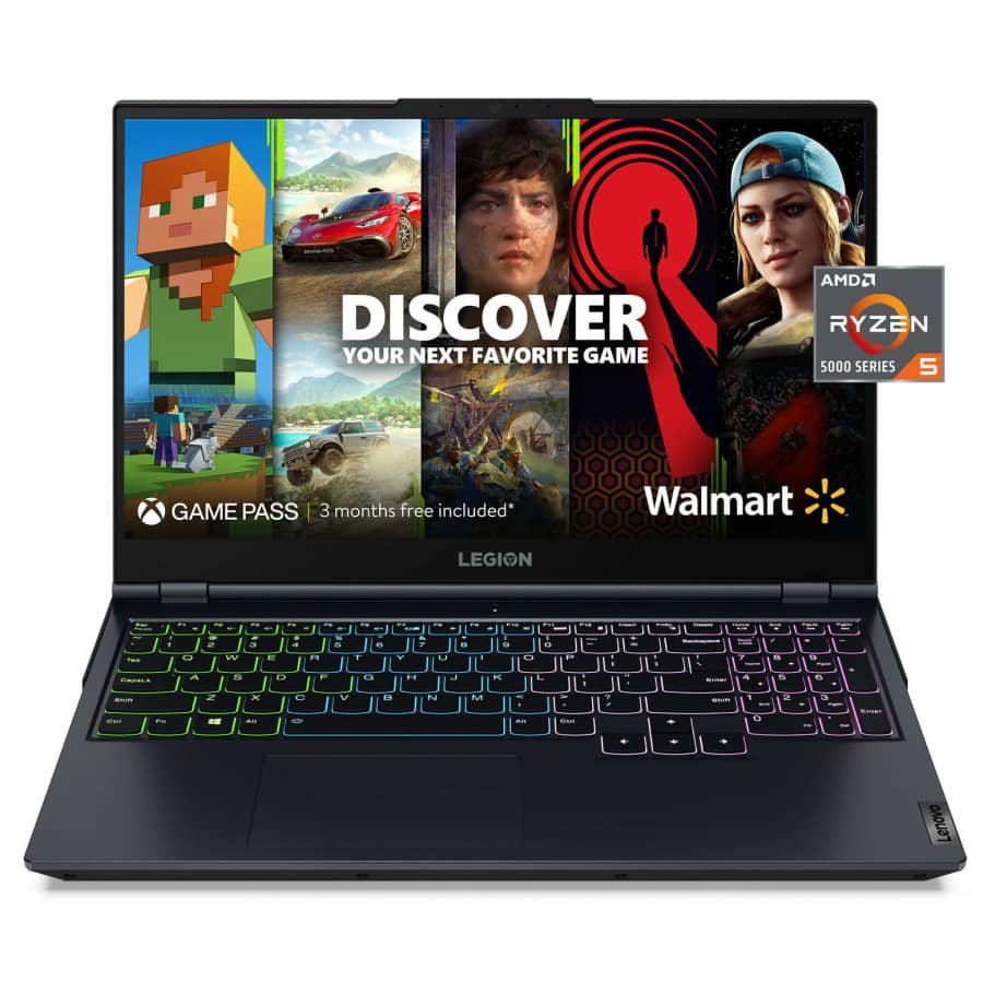 Lenovo Legion 5 Ryzen 5 15.6" Gaming Laptop for $769 Lenovo Legion 5 Ryzen 5 15.6" Gaming Laptop for $769
