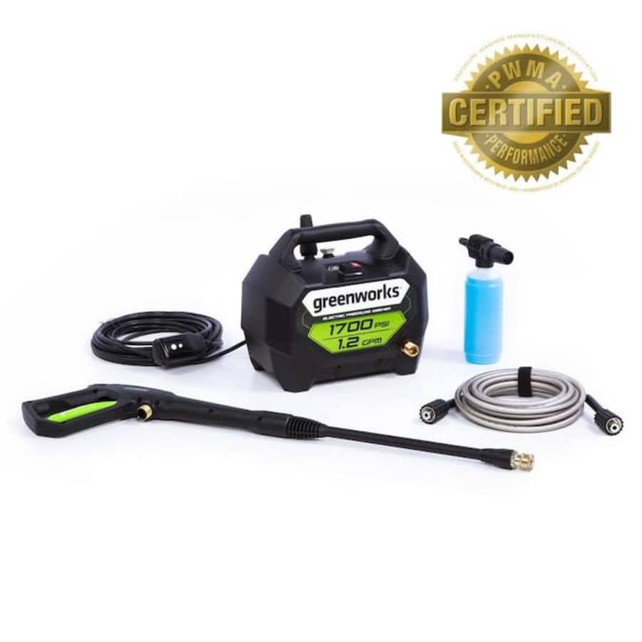 Greenworks 1,700-PSI Electric Pressure Washer for $79 Greenworks 1,700-PSI Electric Pressure Washer for $79