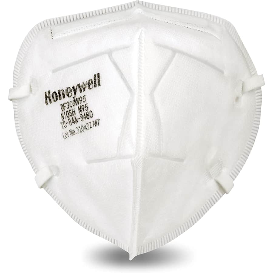 Honeywell N95 Flatfold Disposable Respirator 50-Pack for $36