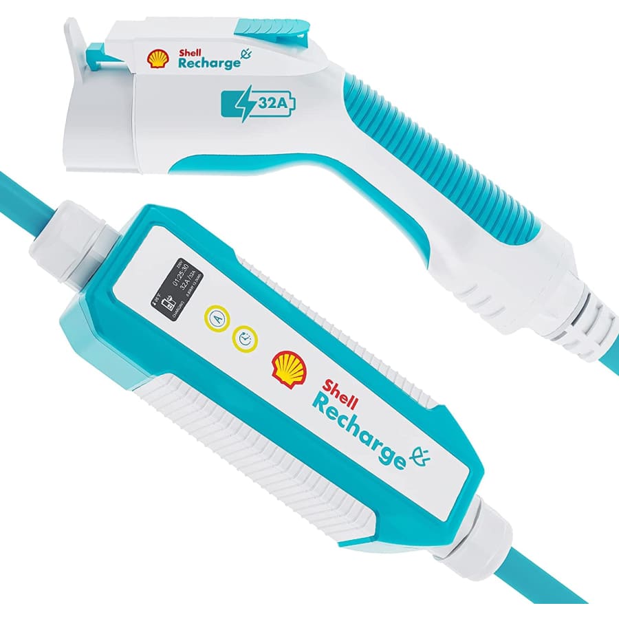 Shell Recharge 32A Portable Electric Vehicle Charger for $225 Shell Recharge 32A Portable Electric Vehicle Charger for $225