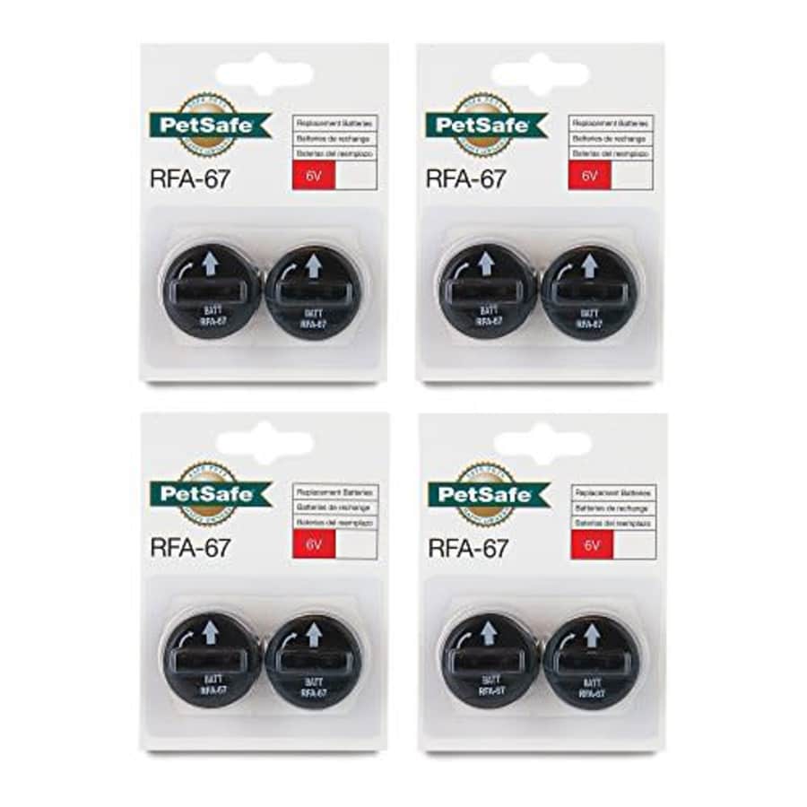 8 PACK PETSAFE BATTERY RFA-67D-11 RFA-67 8 X 6V BATTERIES FOR PIF-300 RF300 PIF-275-19 PRF-3004W for $32