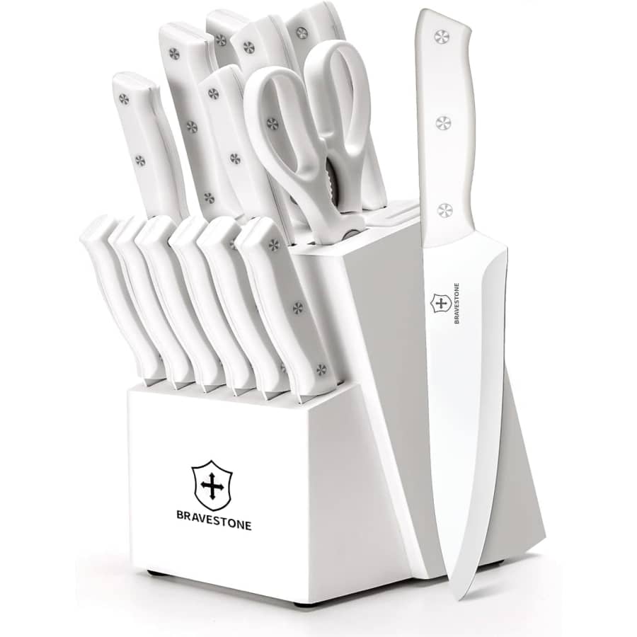 Bravestone 15-Piece Knife Set for $25 Bravestone 15-Piece Knife Set for $25