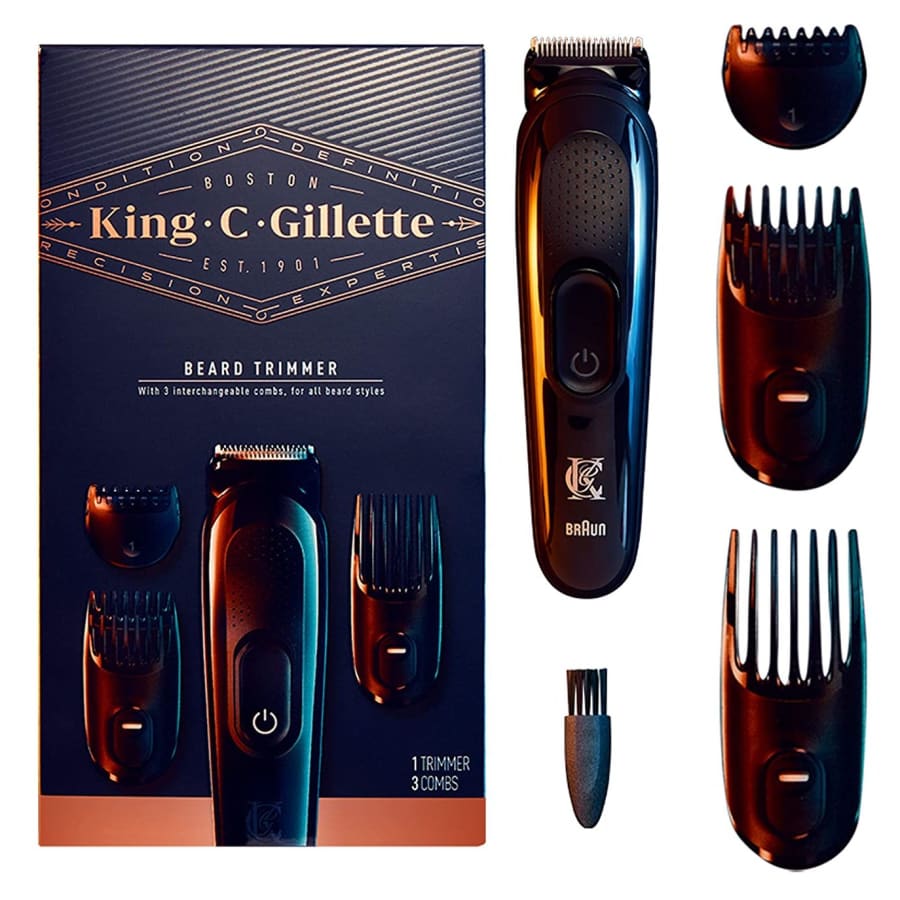 King C. Gillette Cordless Beard Trimmer for $35