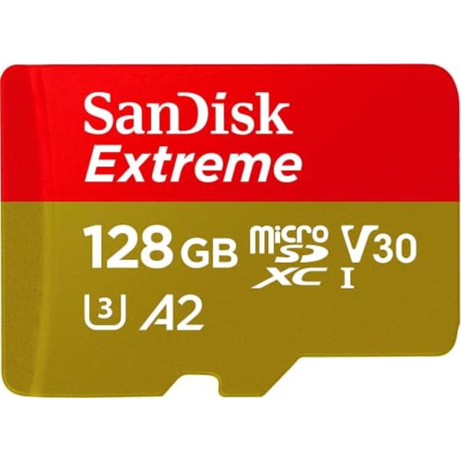 SanDisk 128GB Extreme UHS-I micro SD Card for $28