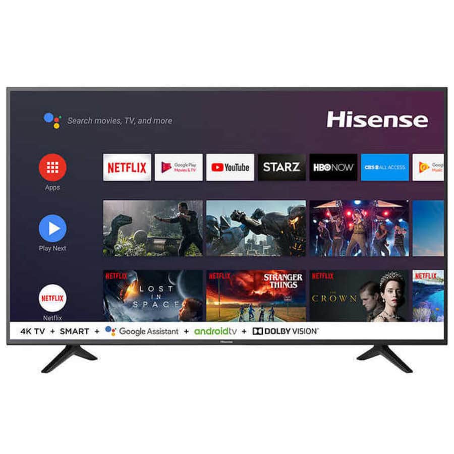 Hisense 58" 4K HDR LED UHD Smart TV for $280 Hisense 58" 4K HDR LED UHD Smart TV for $280