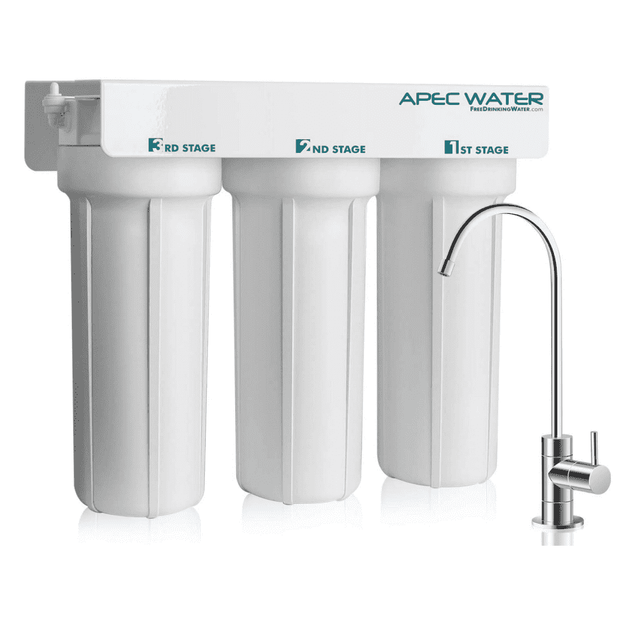 Apec 3-Stage Under Counter Water Filtration System for $112 Apec 3-Stage Under Counter Water Filtration System for $112