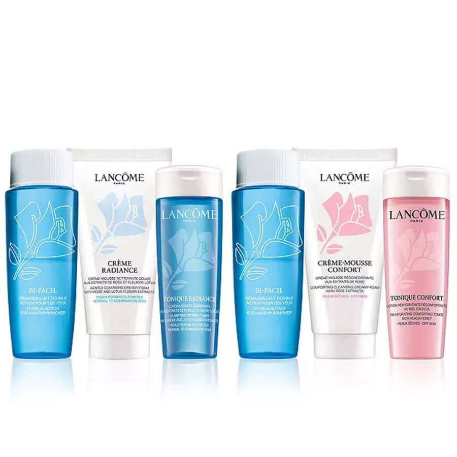 Lancome 3-Piece Skincare Gift Set at Bloomingdale's: Free w/ $80 purchase Lancome 3-Piece Skincare Gift Set at Bloomingdale's: Free w/ $80 purchase