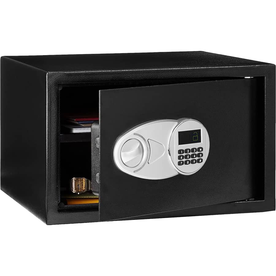 Amazon Basics Programmable 1.2-Cubic Foot Steel Security Safe for $95