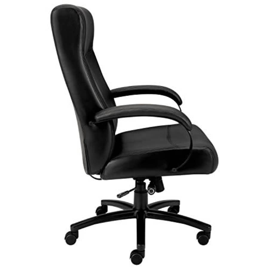 HON Validate Big and Tall Executive Chair - Leather Computer Chair for Office Desk, Black (HVL685) for $675