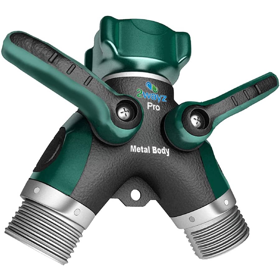 2wayz Pro All Metal Body Garden Hose Splitter: $14 2wayz Pro All Metal Body Garden Hose Splitter: $14