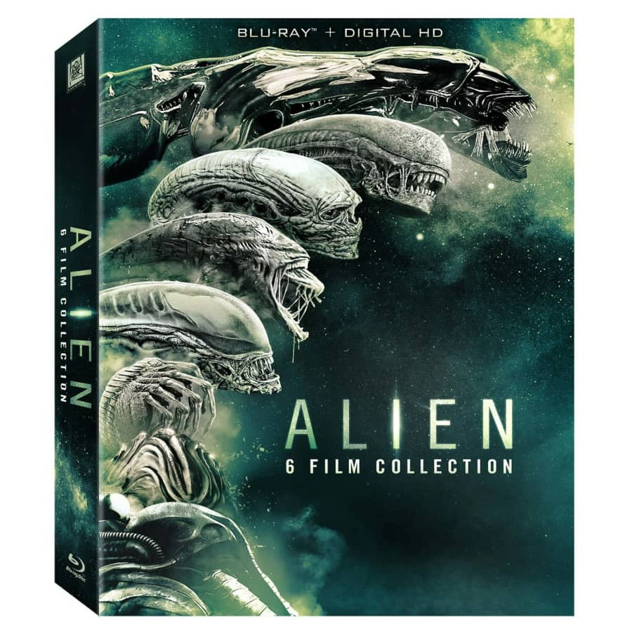 Alien 6-Film Collection on Blu-ray + Digital HD for $25 Alien 6-Film Collection on Blu-ray + Digital HD for $25