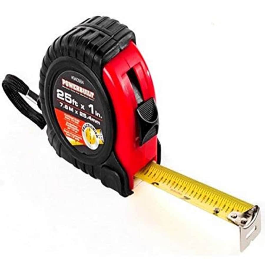 Tradespro 940984 Pb 25' X 1" Fractionier Tape Measure for $10