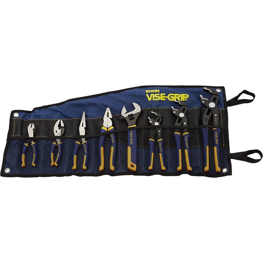 Irwin Vise-Grip GrooveLock Pliers 8-Piece Set for $100