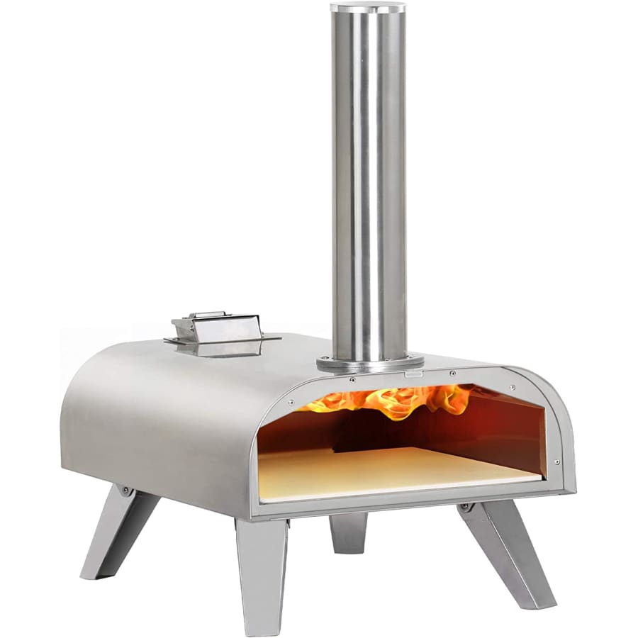 Big Horn Outdoors Wood Pellet Pizza Oven for $100 Big Horn Outdoors Wood Pellet Pizza Oven for $100