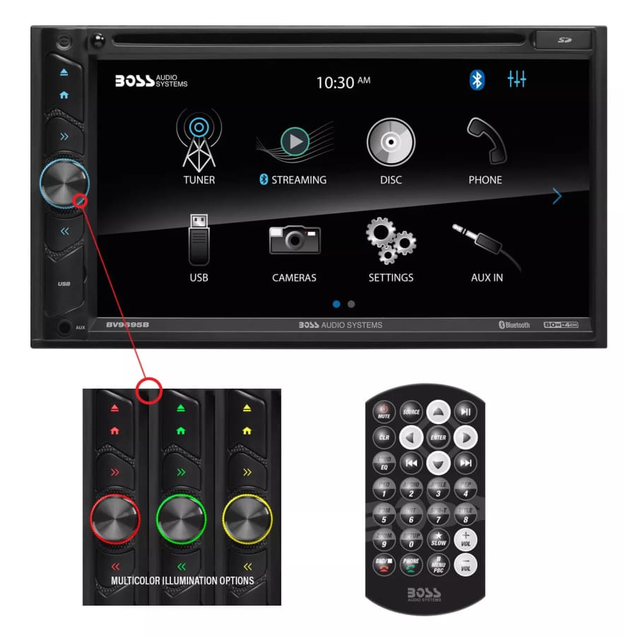 Certified Refurb Boss Audio Systems 6.95" Touchscreen Car Stereo: $40 Certified Refurb Boss Audio Systems 6.95" Touchscreen Car Stereo: $40