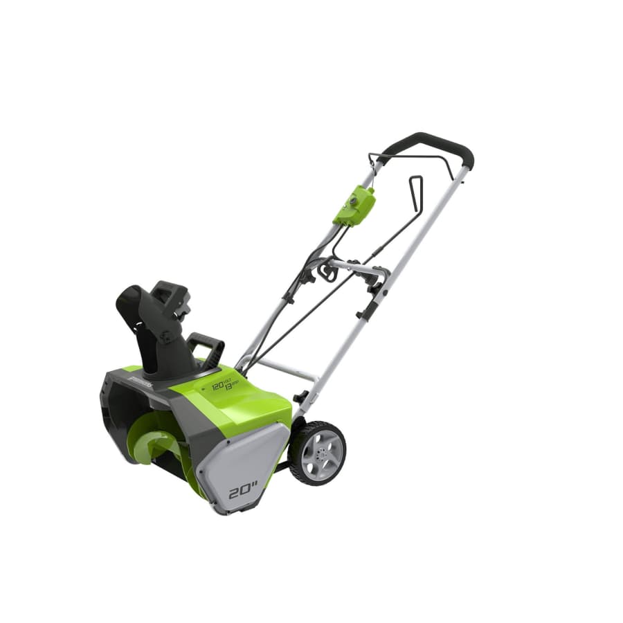 Greenworks 13A 20" Corded Electric Snow Thrower for $88