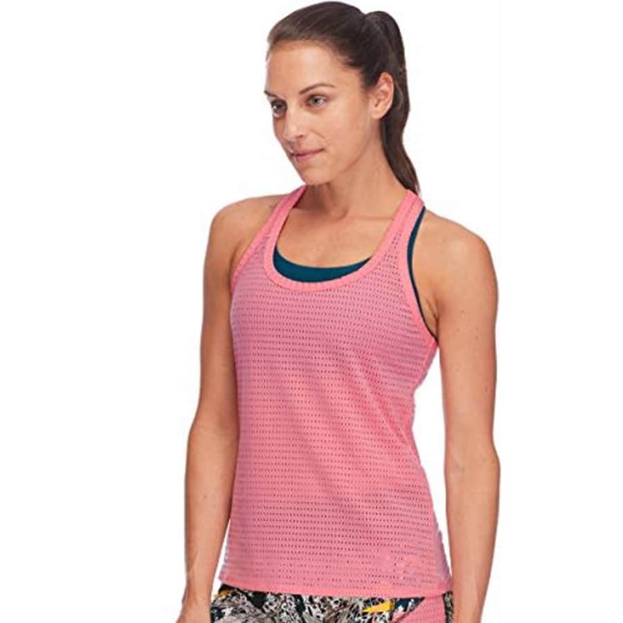 Body Glove Active Women's Escape Relaxed FIT Activewear Tank TOP, Glow, X-Large for $11