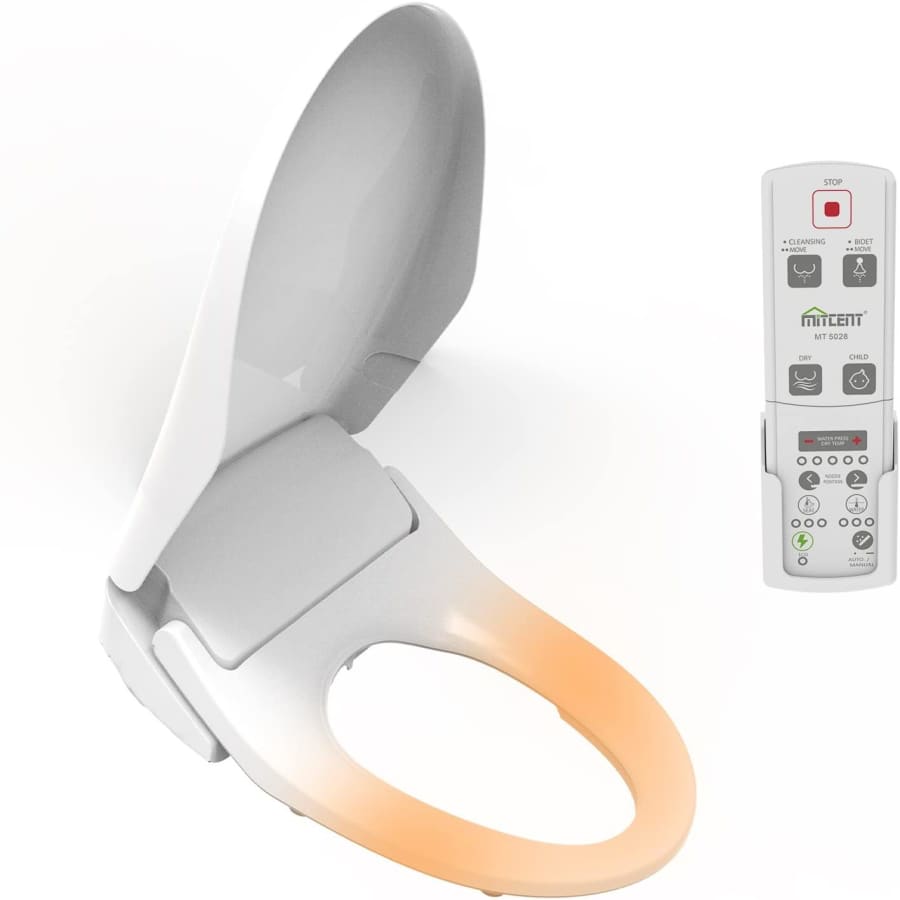 Mitcent Smart Heated Bidet Seat for $250 Mitcent Smart Heated Bidet Seat for $250