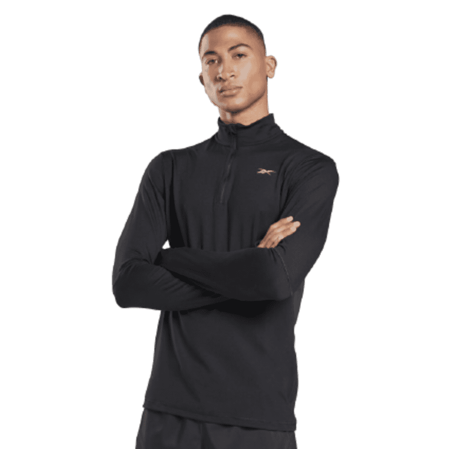 Reebok Men's Running Essentials Quarter-Zip Top for $22