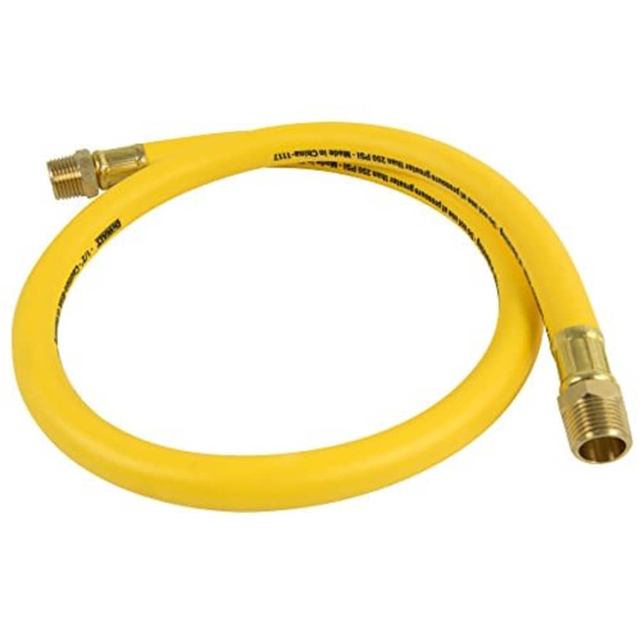 DEWALT DXCM012-0210 1/2 x 3 Premium Hybrid Whip Hose for $20 DEWALT DXCM012-0210 1/2 x 3 Premium Hybrid Whip Hose for $20
