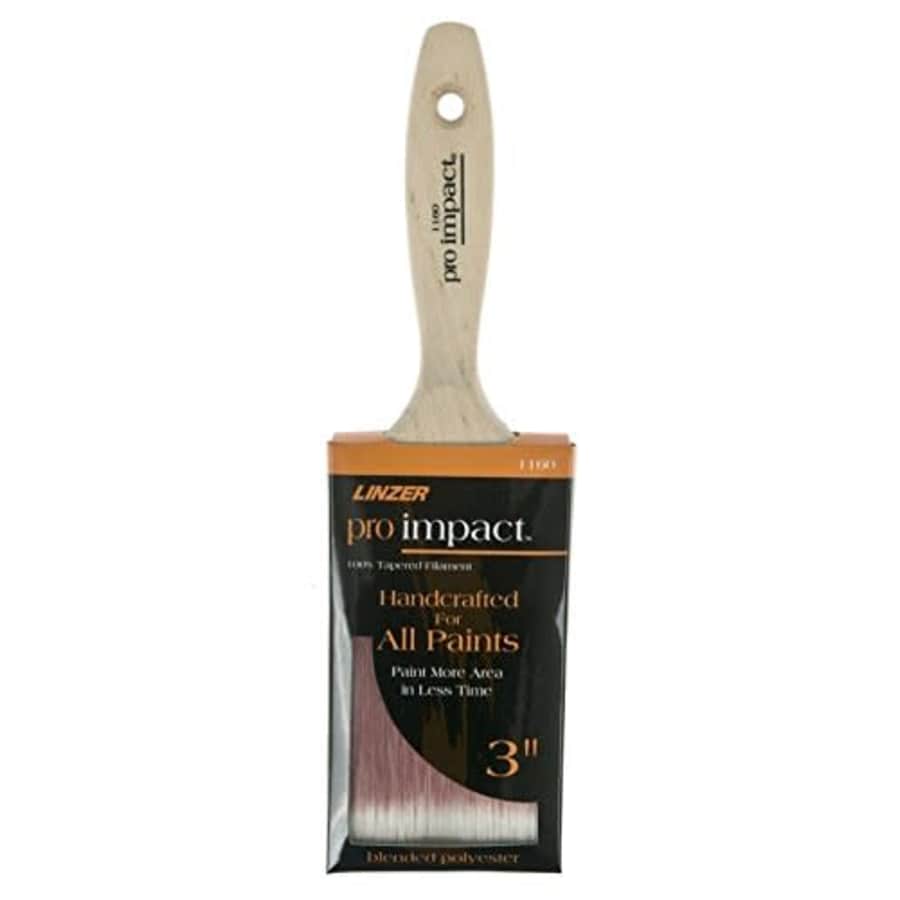 Linzer Pro Impact 3 in. W Flat Paint Brush for $19