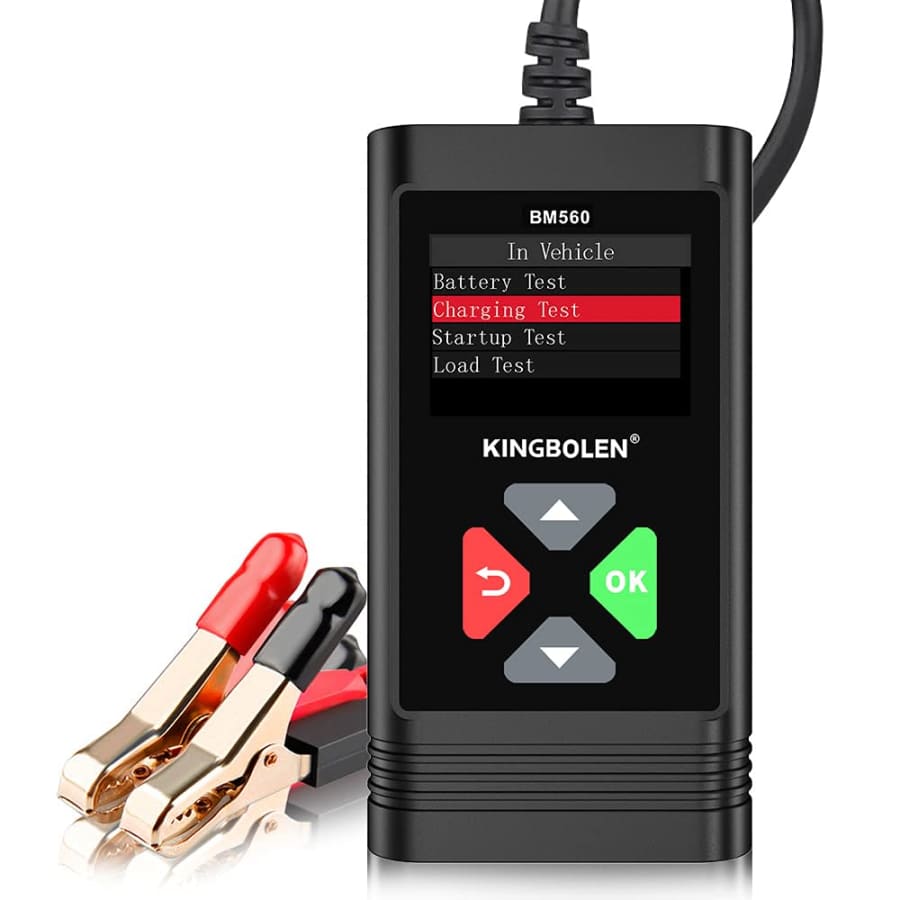 Kingbolen 12V Automotive Car Battery Tester for $27