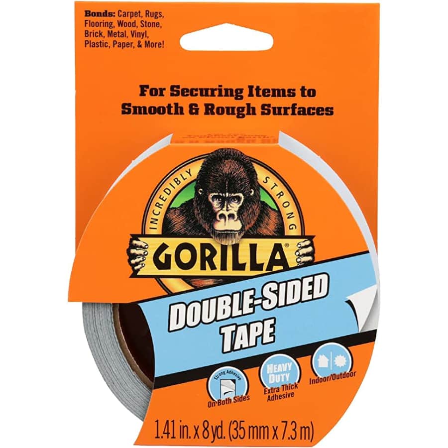 Gorilla Double-Sided Tape 8-Yard Roll for $12