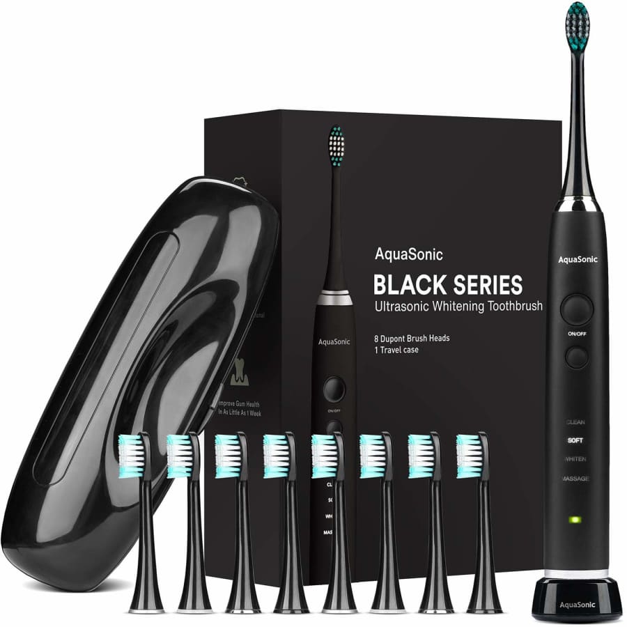 Aquasonic Black Series Ultra Whitening Toothbrush: $27 Aquasonic Black Series Ultra Whitening Toothbrush: $27