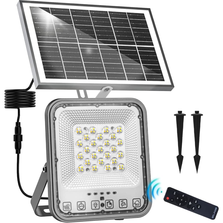 Motion Sensor Solar Flood Light for $21 w/ Prime Motion Sensor Solar Flood Light for $21 w/ Prime
