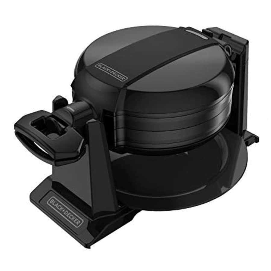 Black+Decker Double Flip Rotating Belgian Waffle Maker for $42