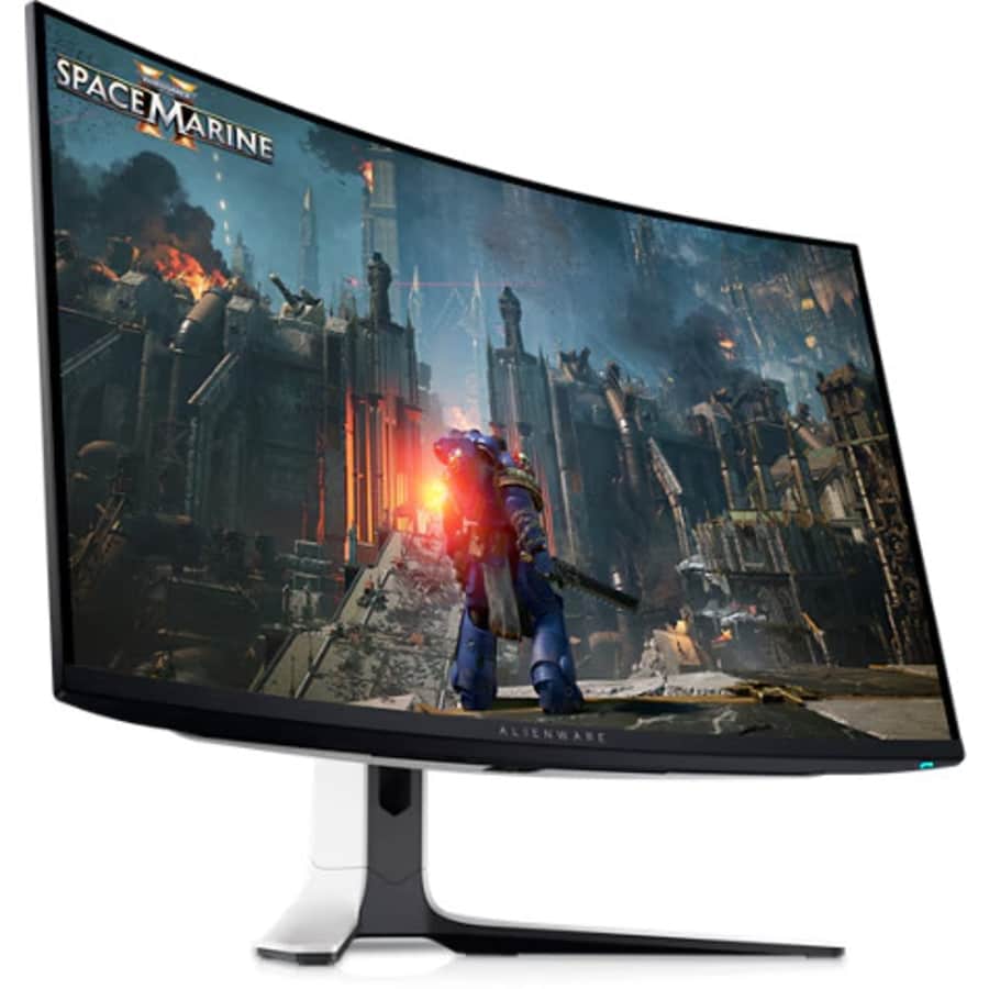 Certified Refurb Alienware 32" 4K HDR 240Hz G-SYNC QD-OLED Gaming Monitor: $700