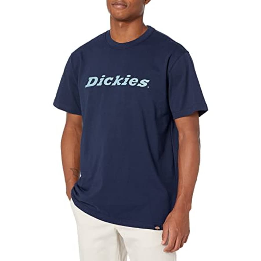 Dickies Men's Big & Tall Short Sleeve Wordmark Graphic T-Shirt, Ink Navy, XX-Large Big Tall for $10 Dickies Men's Big & Tall Short Sleeve Wordmark Graphic T-Shirt, Ink Navy, XX-Large Big Tall for $10