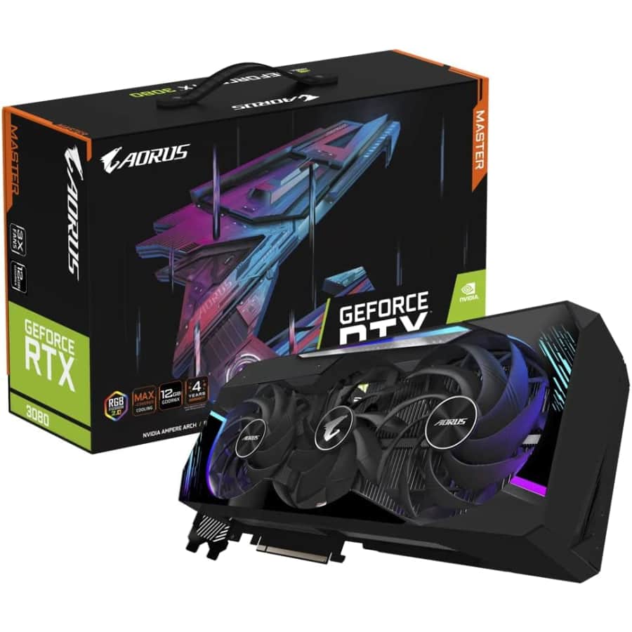 Gigabyte Aorus GeForce RTX 3080 Master 12G Graphics Card for $1,057 Gigabyte Aorus GeForce RTX 3080 Master 12G Graphics Card for $1,057