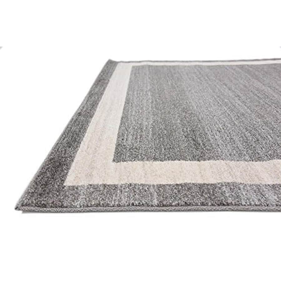 Unique Loom Del Mar Collection Contemporary Transitional Gray Area Rug (5' 0 x 8' 0) for $75 Unique Loom Del Mar Collection Contemporary Transitional Gray Area Rug (5' 0 x 8' 0) for $75