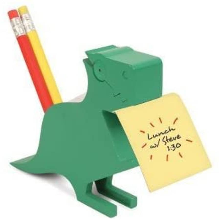 Kikkerland Dino Memo Holder for $12 Kikkerland Dino Memo Holder for $12
