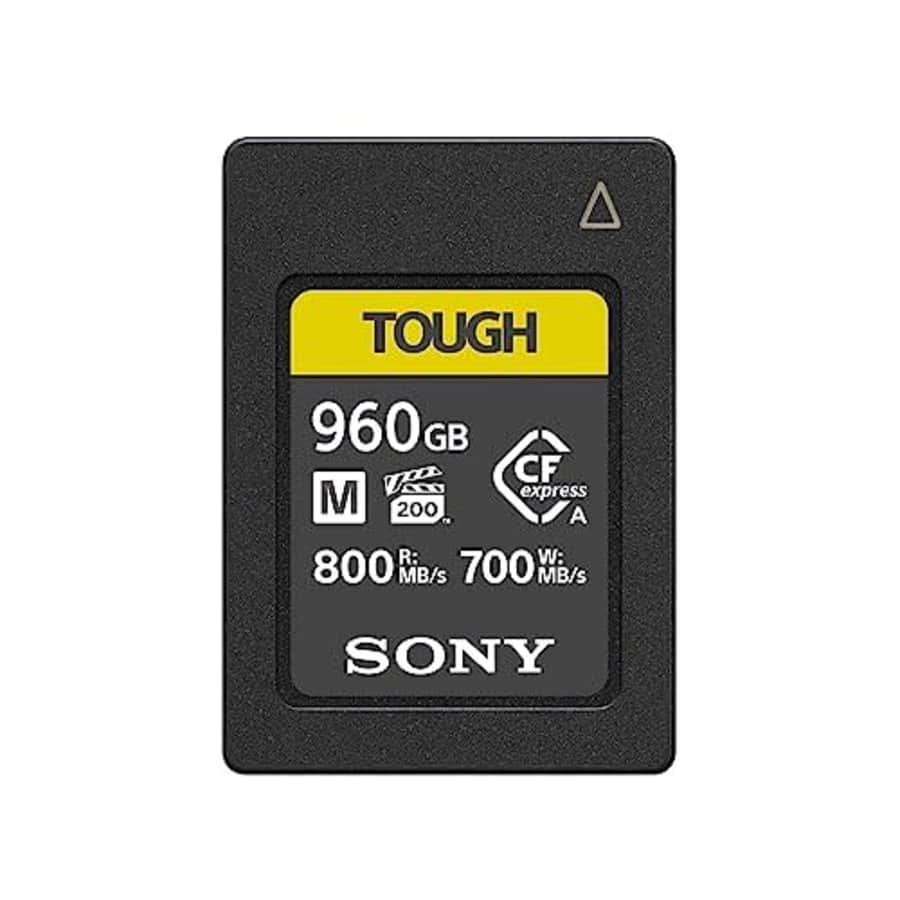 Sony CFexpress Type A Memory Card 960GB for $565 Sony CFexpress Type A Memory Card 960GB for $565