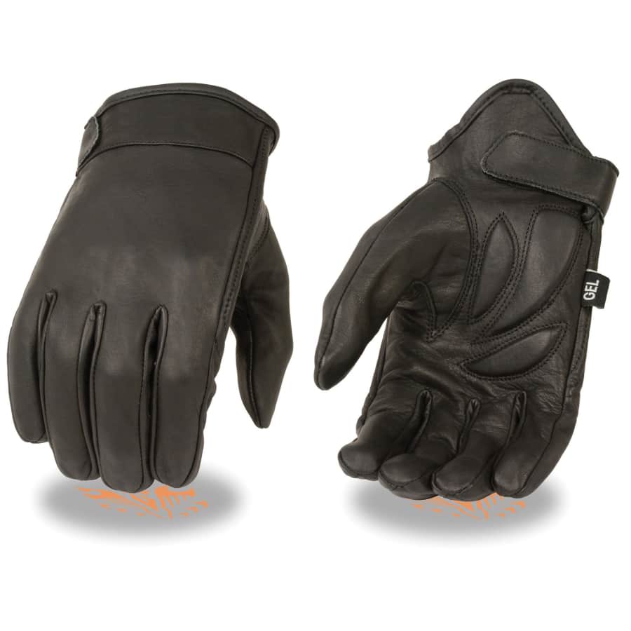 Milwaukee Leather Men's Gel Palm Leather Gloves for $28