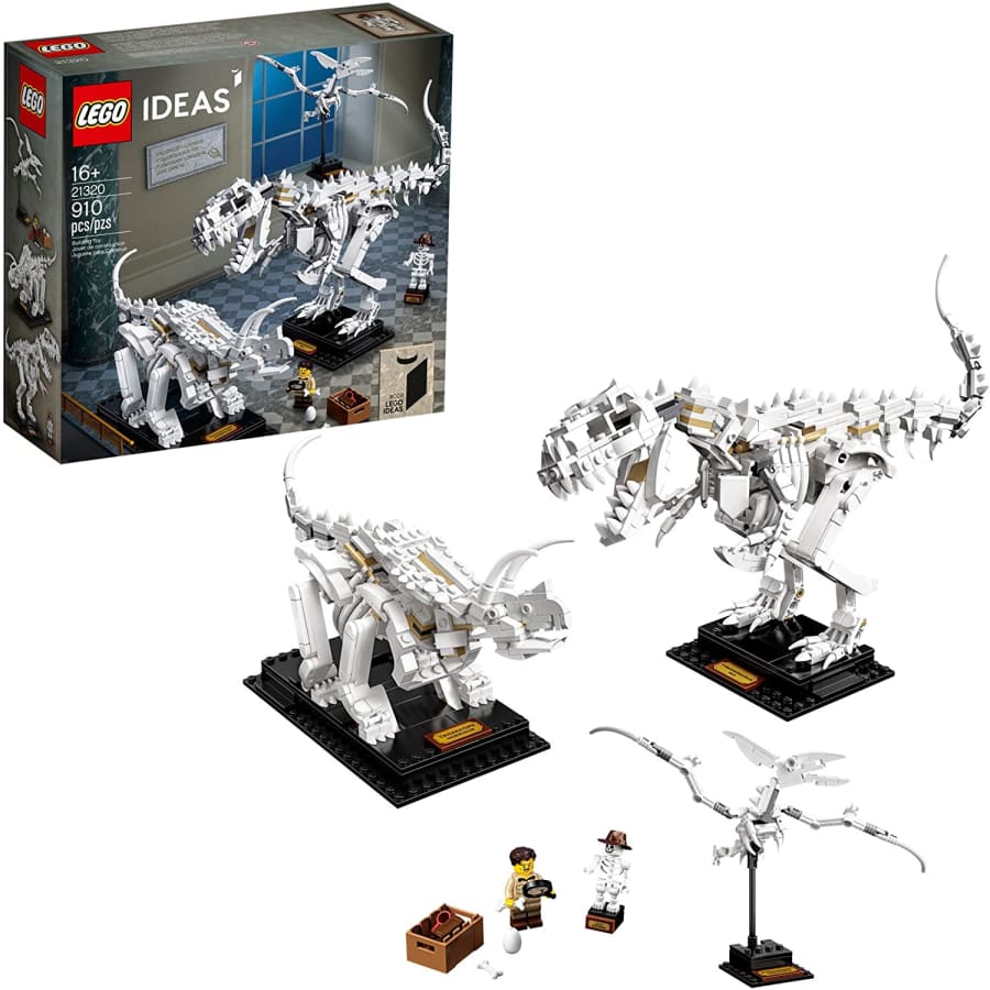 LEGO Ideas Dinosaur Fossils Building Kit for $129