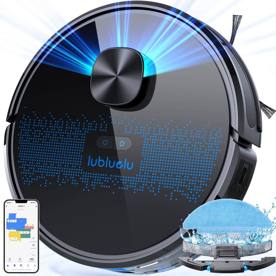 Lubluelu Robot Vacuum & Mop Combo w/ Lidar Navigation Laser for $170
