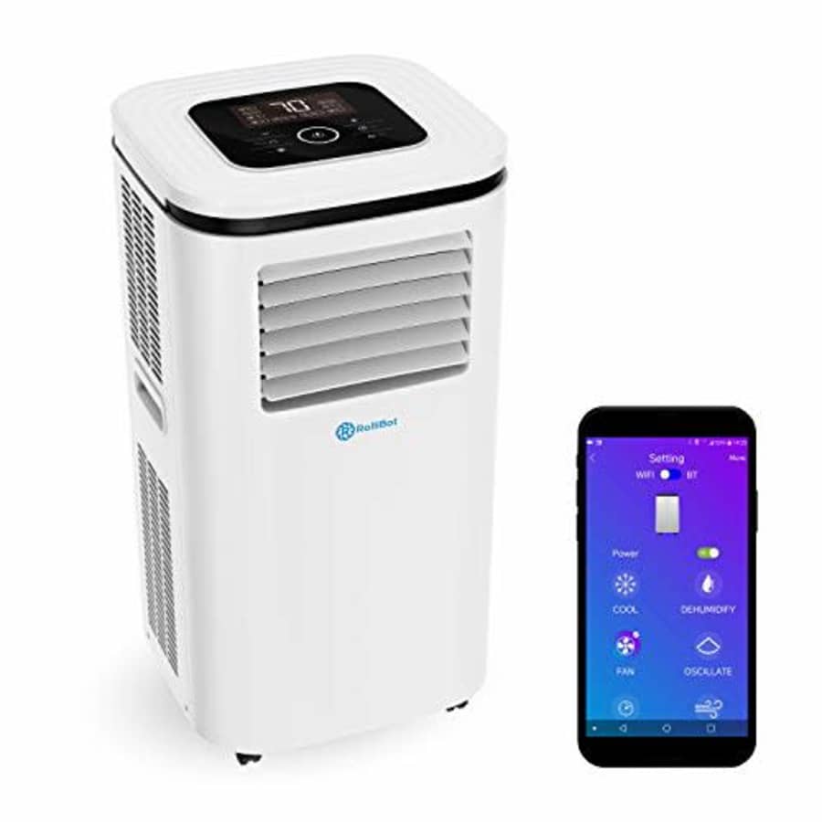Rollibot ROLLICOOL Portable Air Conditioner w/App & Alexa Voice Control | Wi-Fi Enabled Portable AC for $325 Rollibot ROLLICOOL Portable Air Conditioner w/App & Alexa Voice Control | Wi-Fi Enabled Portable AC for $325