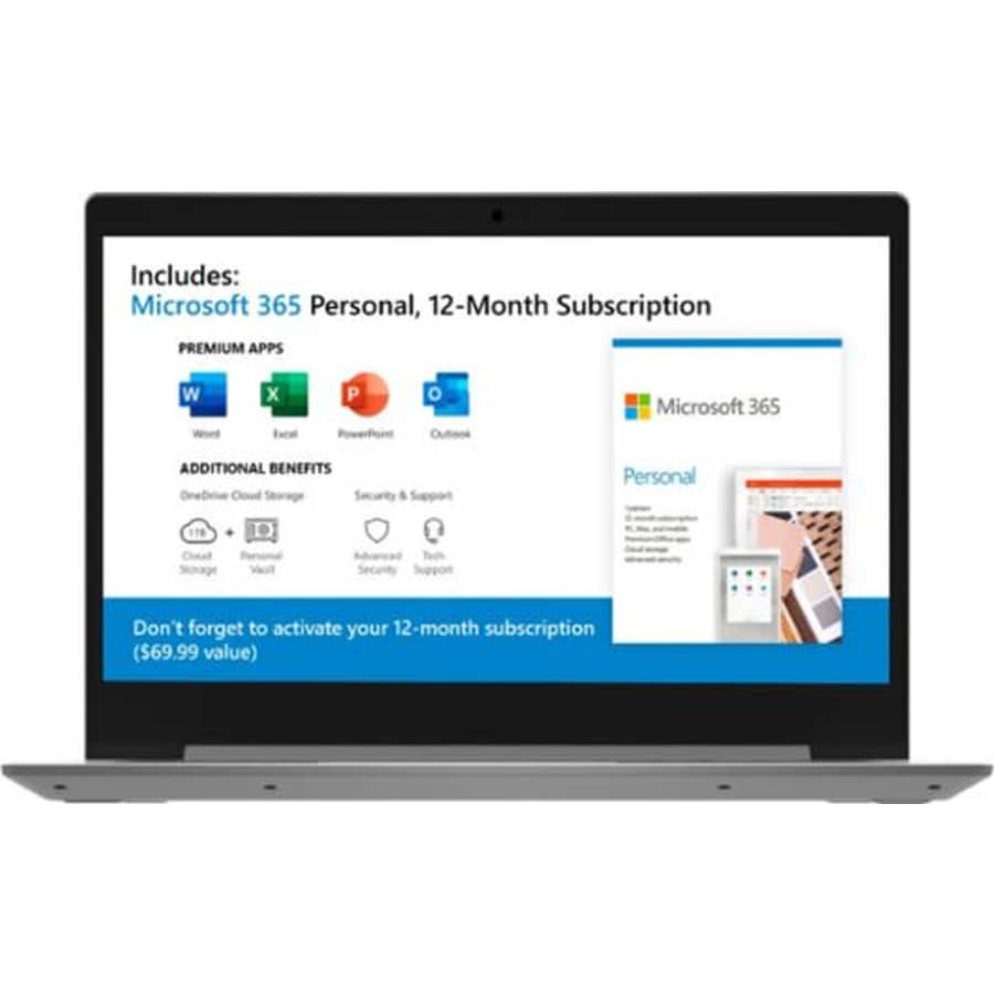 Lenovo IdeaPad 1 AMD A6 14" Laptop for $120