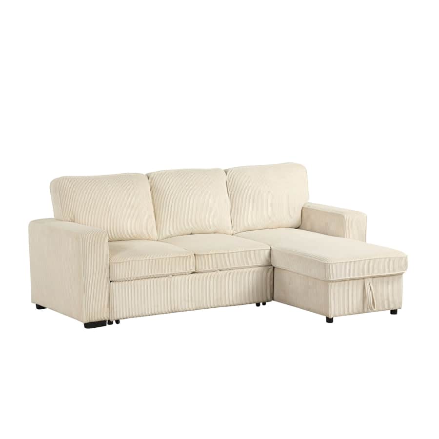 Agatha Contemporary Chenille Reversible Sectional Sofa for $800 Agatha Contemporary Chenille Reversible Sectional Sofa for $800