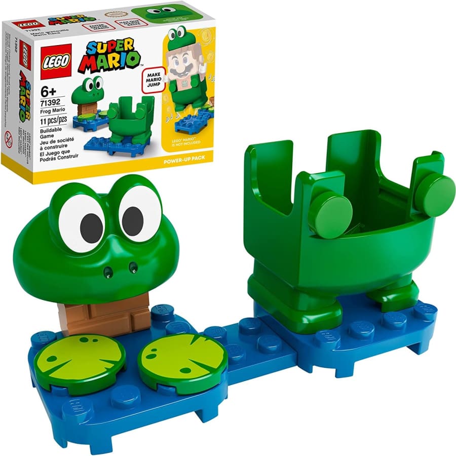 LEGO Super Mario Frog Mario Power-Up Pack Building Kit for $13 LEGO Super Mario Frog Mario Power-Up Pack Building Kit for $13