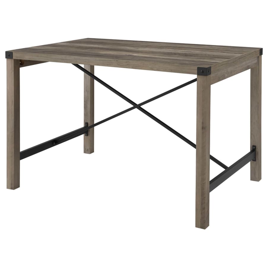 Walker Edison 48" Industrial Farmhouse Dining Table for $83
