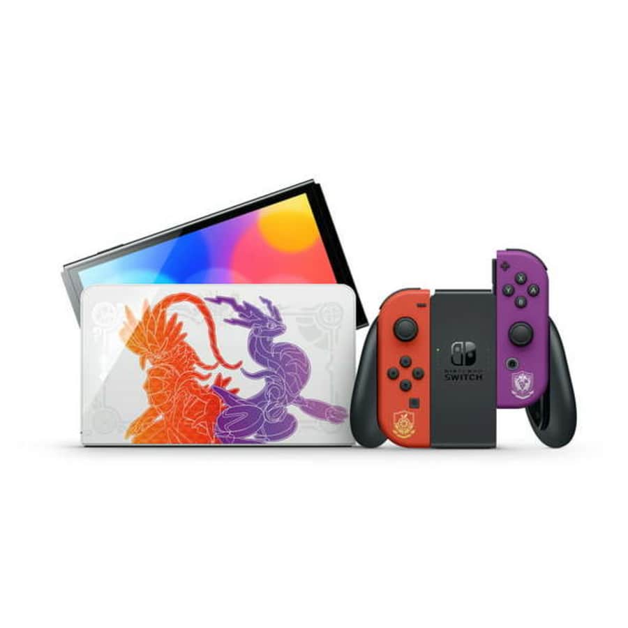 Nintendo Switch OLED Pokemon Scarlet & Violet Edition Console for $460