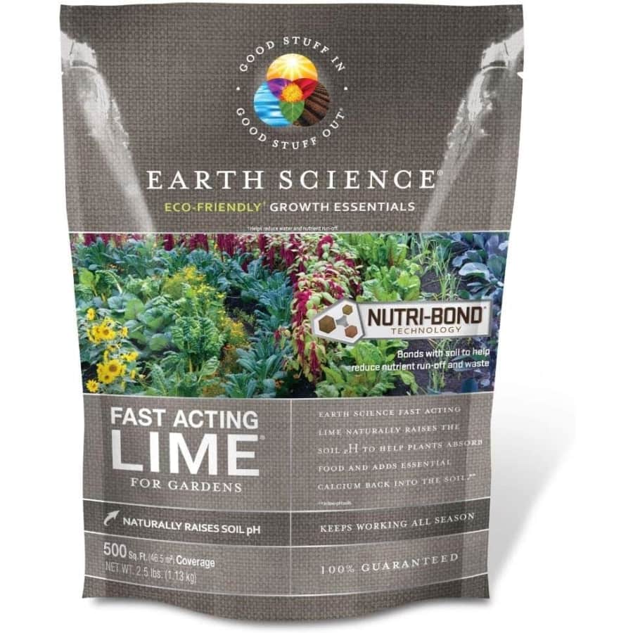 Earth Science Fast-Acting Lime 2.5-lb. Bag for $7 Earth Science Fast-Acting Lime 2.5-lb. Bag for $7