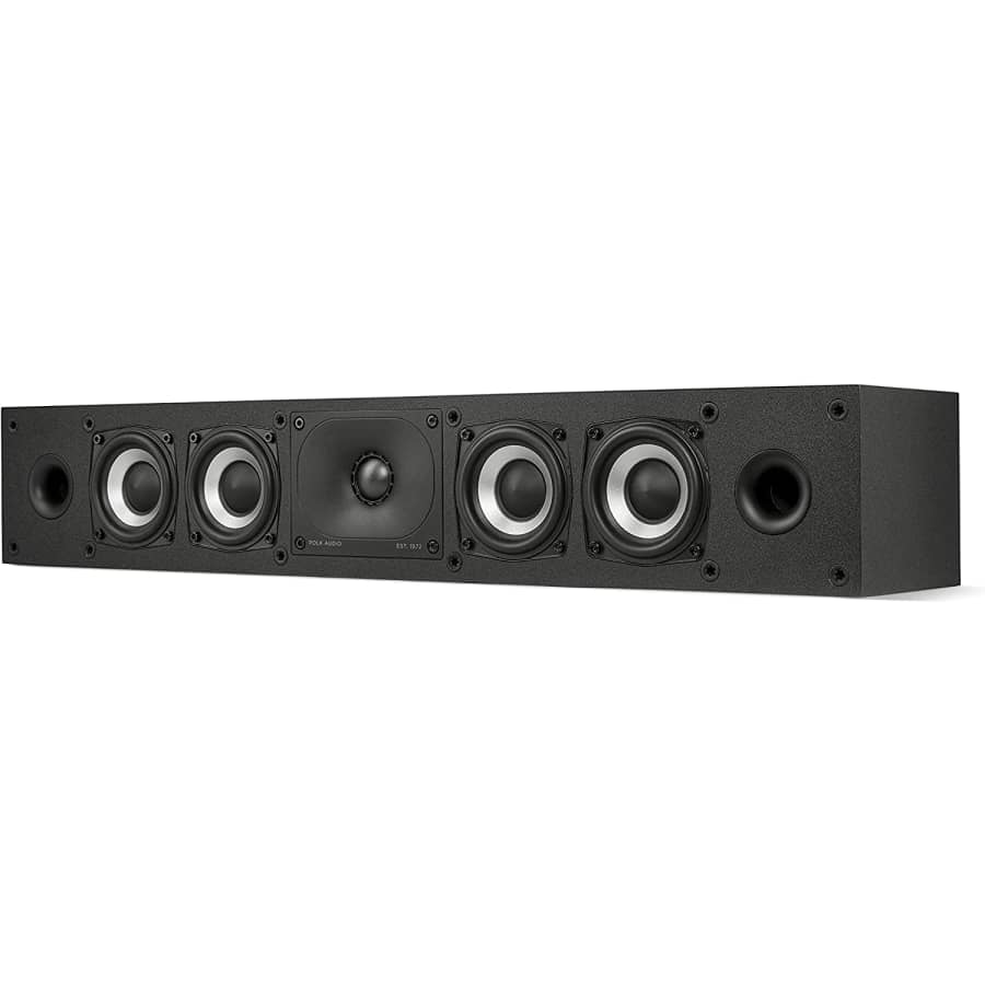 Polk Monitor XT35 High-Resolution Slim Center Channel Speaker for $223 Polk Monitor XT35 High-Resolution Slim Center Channel Speaker for $223