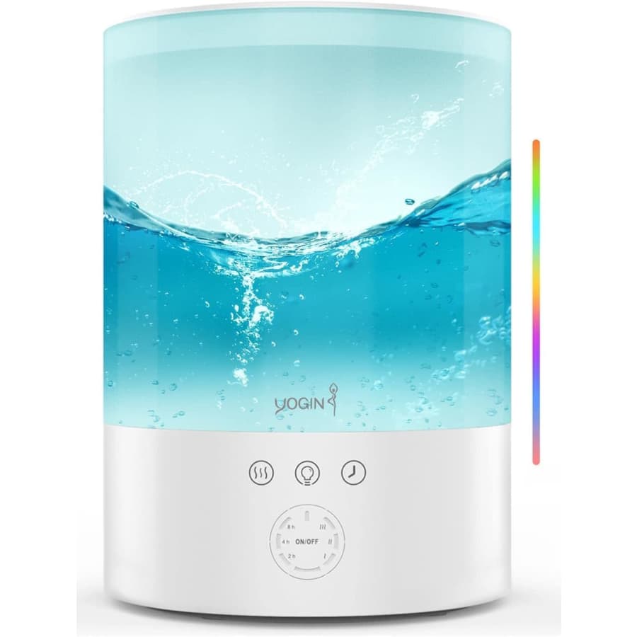 Ultrasonic Cool Mist Bedroom Humidifier: $19.79