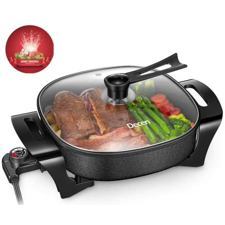 12" Electric Skillet for $38 12" Electric Skillet for $38