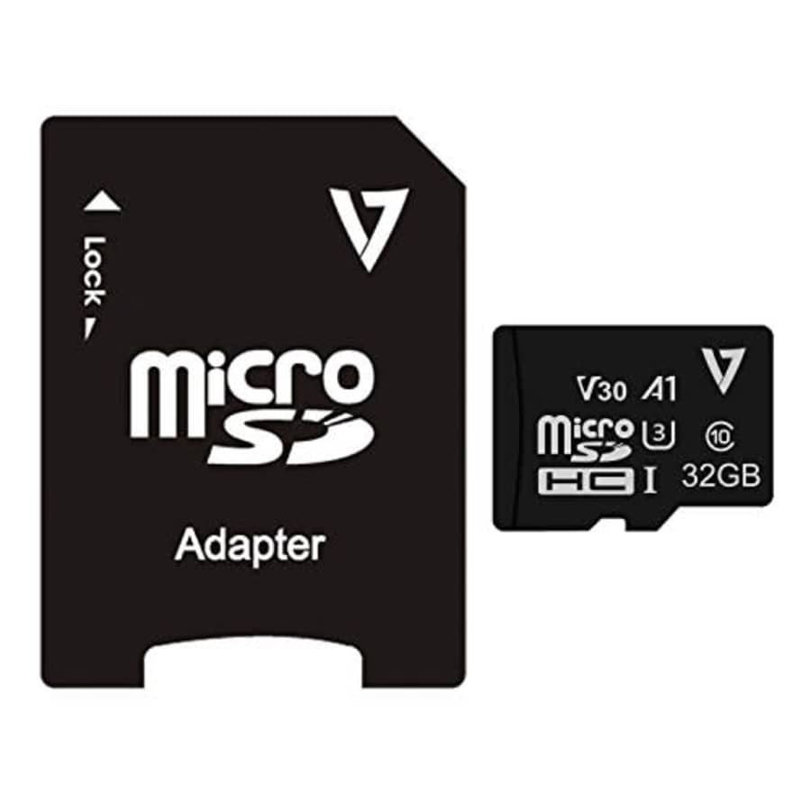 V7 32GB UHS-III microSDHC 100 MB/s Read 70 MB/s Write - 5 Year Warranty 100MBS MAX Read 4K UHD for $15